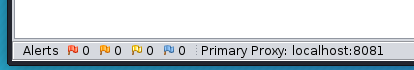 Primary Proxy Display in Left Footer Area