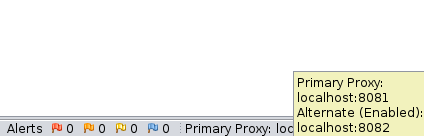 Proxy Tooltip Display