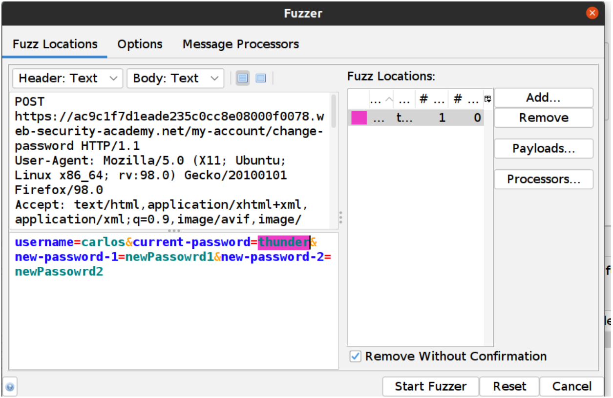 Fuzz Locations