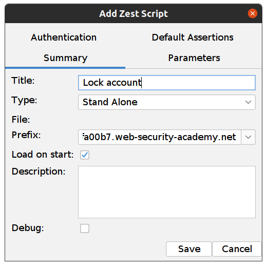 Add Zest Script