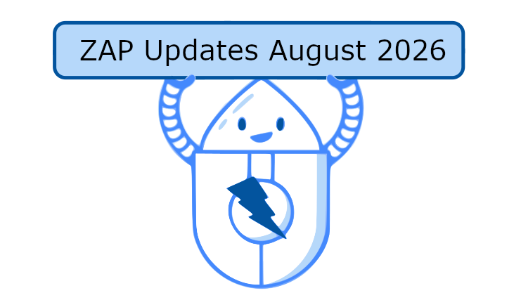 ZAP Updates - August 2026