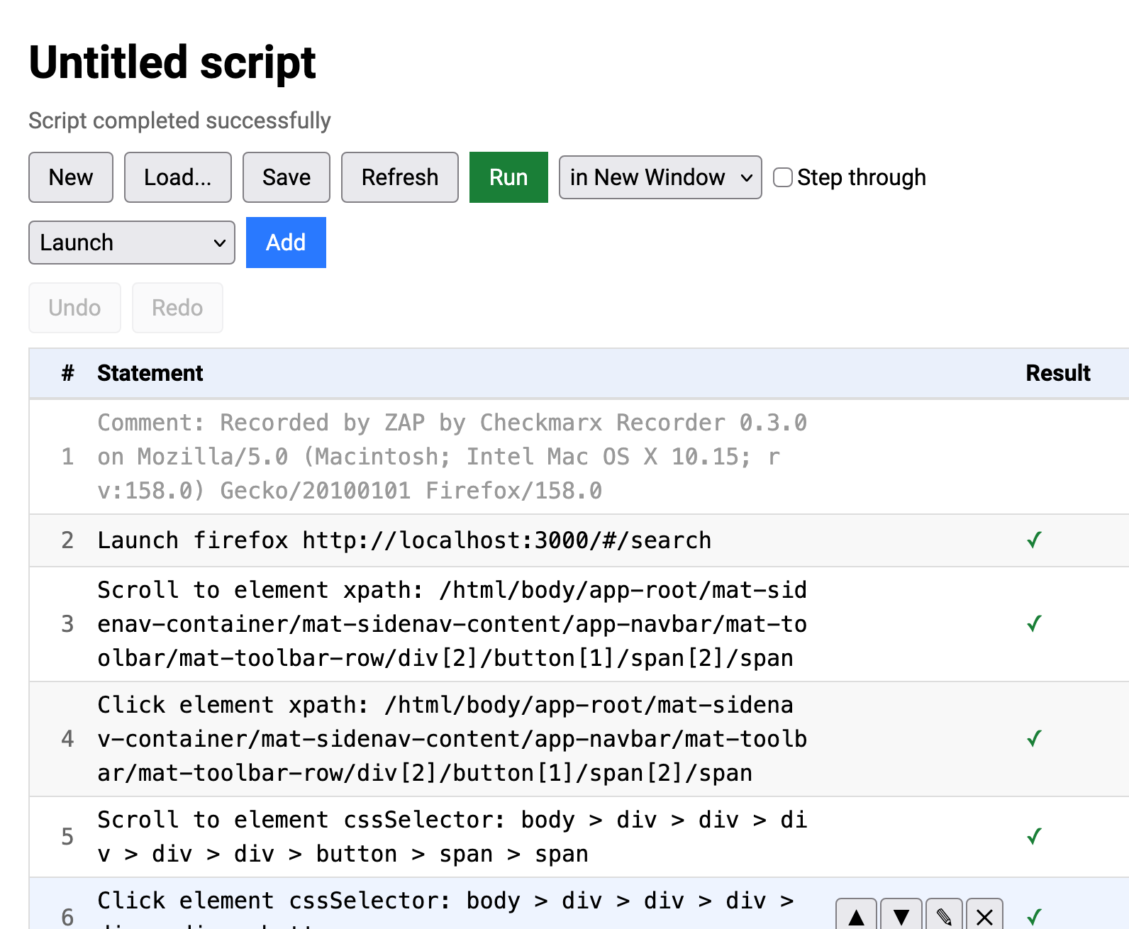 The Script Viewer
