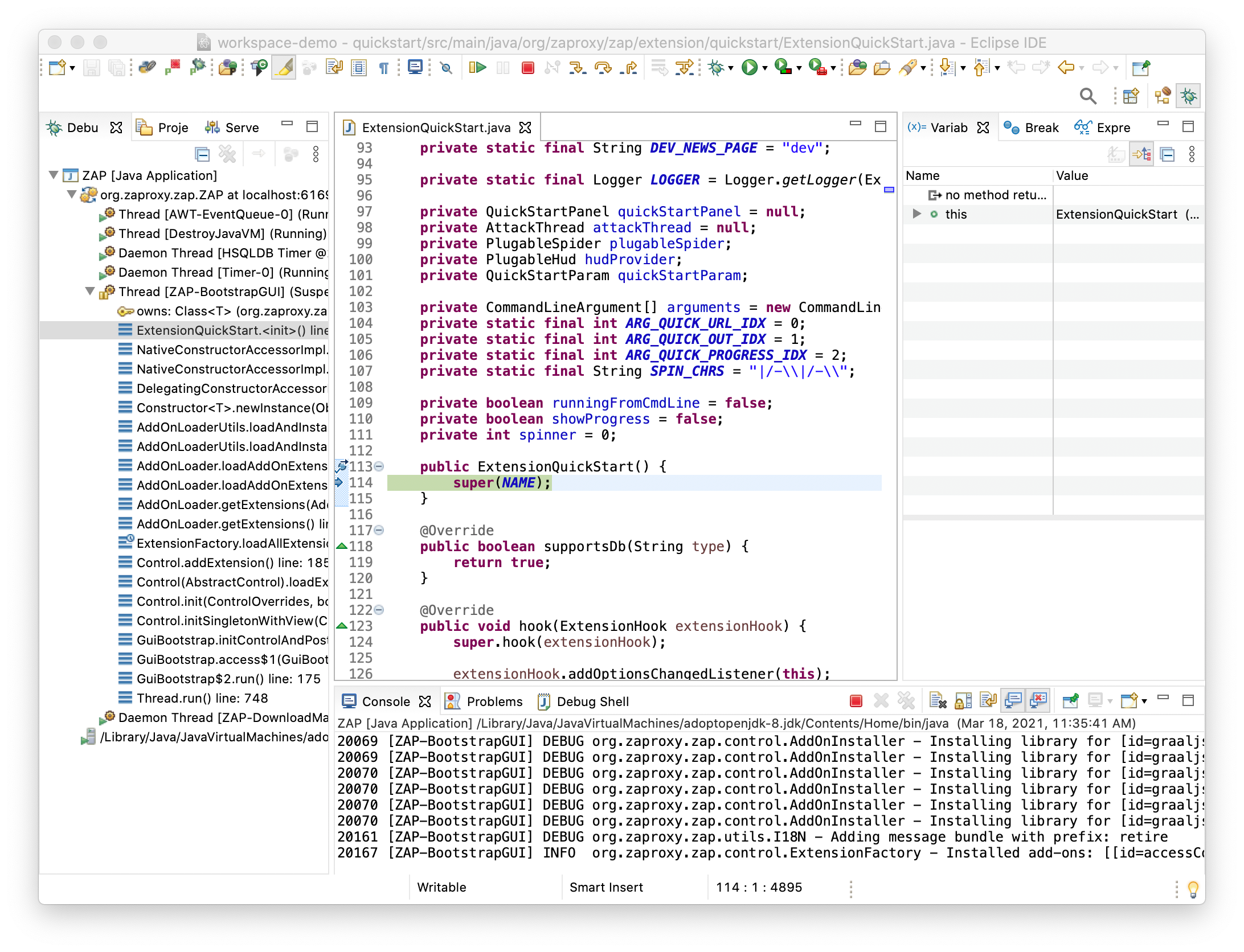 Eclipse Debugging